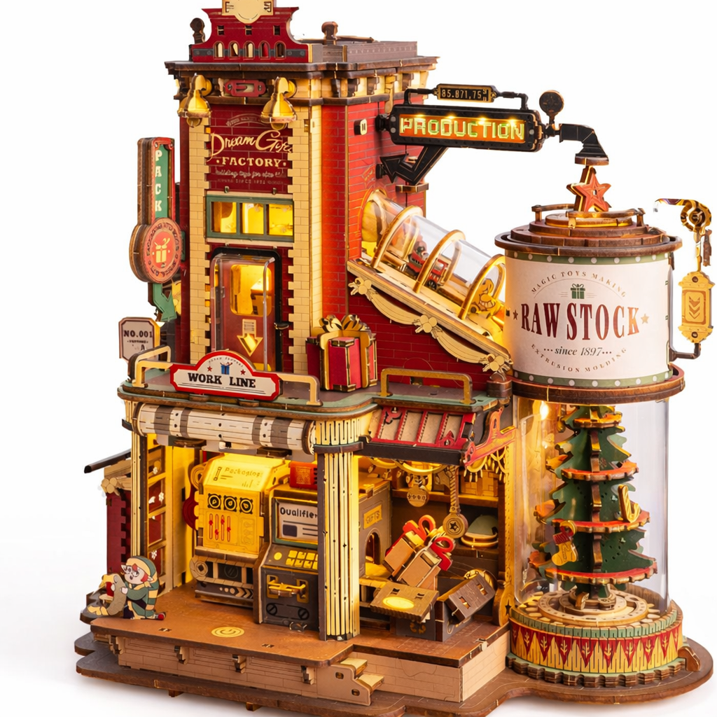 Usine de Cadeaux 3D en Bois